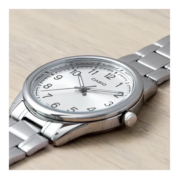 Casio MTP-V005D-7B4 férfi karóra, rozsdamentes acél, ezüst 40 mm
