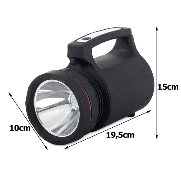 15W CREE LED kézi keresőlámpa, 400 m hatótáv, tölthető akkumulátor