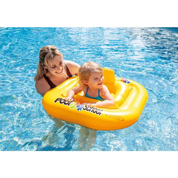 Intex úszókarika ülőrésszel, 4 légkamrával, 6–12 hó, 15 kg