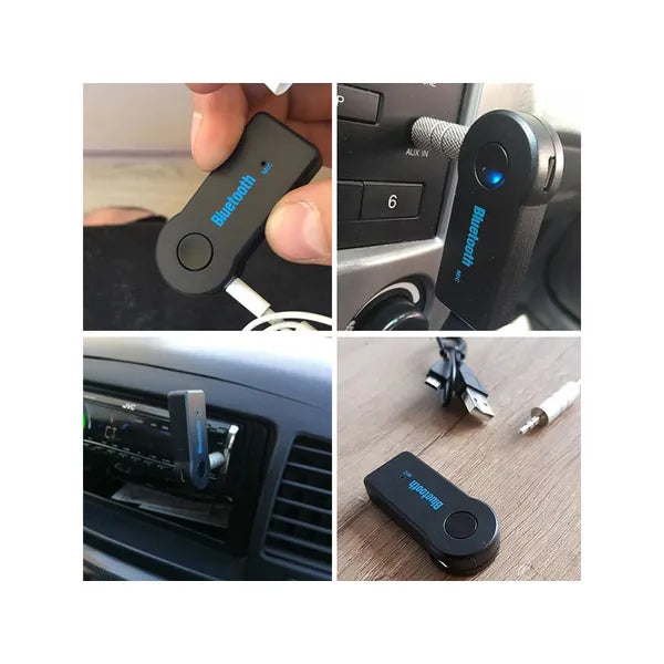 Bluetooth zenevevő adapter 3,5 mm AUX minijack, beépített mikrofon