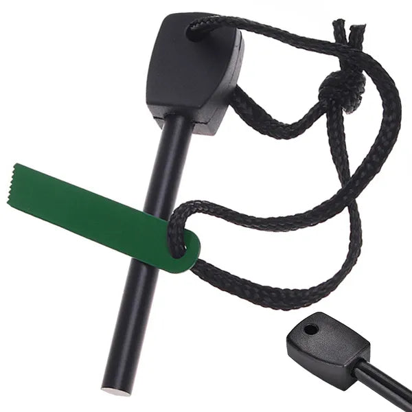 Magnézium szikravető tűzgyújtó rúd – túlélő, kemping, katonai