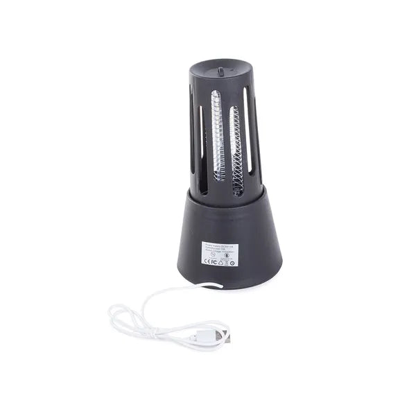 USB szúnyog- és rovarcsapda lámpa, UV LED, 5 W, hordozható, vegyszermentes