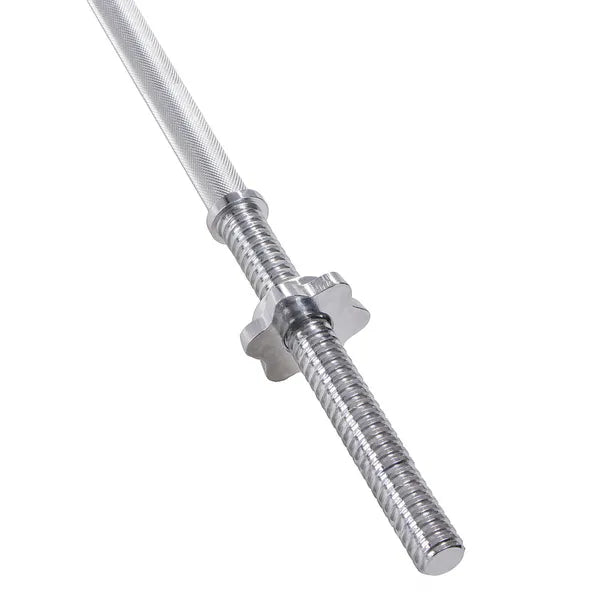 Egyenes súlyzórúd 150 cm, 25 mm, krómozott acél, 140 kg teherbírás
