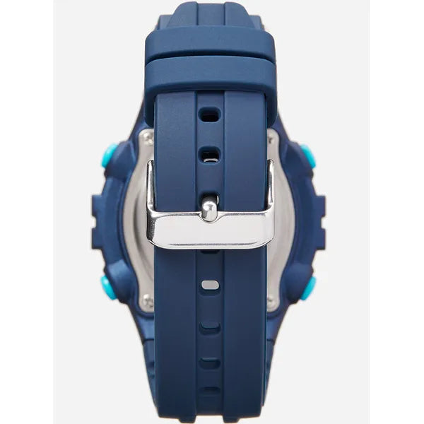 Lorus R2325PX9 férfi quartz karóra, 40 mm, kék szilikon, WR100