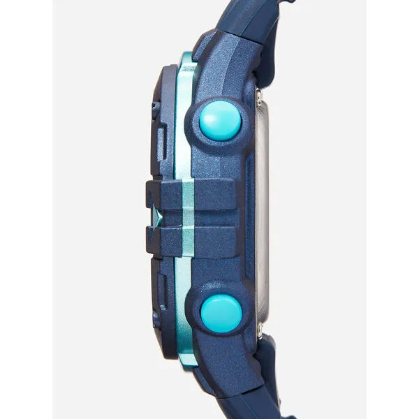 Lorus R2325PX9 férfi quartz karóra, 40 mm, kék szilikon, WR100