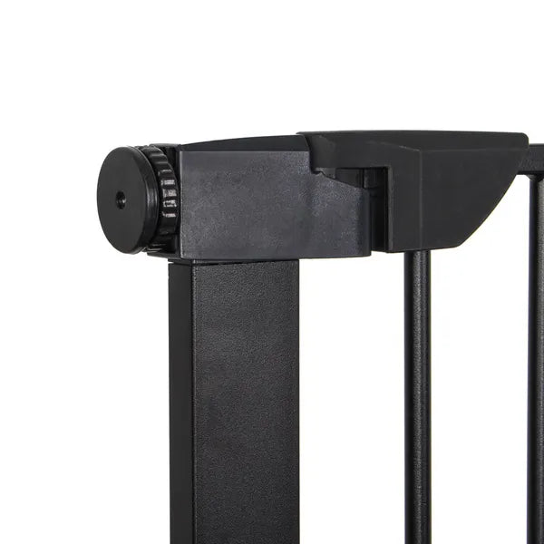 Önzáró fém biztonsági ajtórács, 104-110 cm, 74 cm magas