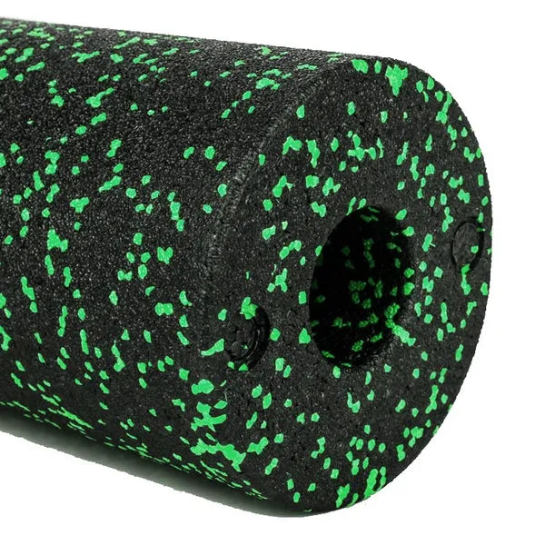 Springos SMR masszázshenger 30 cm, kemény, 15 cm átmérő, fekete/zöld