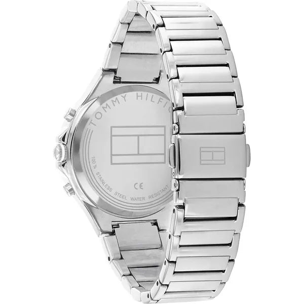Tommy Hilfiger Eve női karóra 39 mm, rozéarany számlap, acél szíj