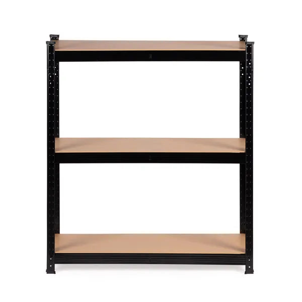 Fém tárolópolc 180×90×30 cm, 5 állítható polc, 875 kg teherbírás garázsba