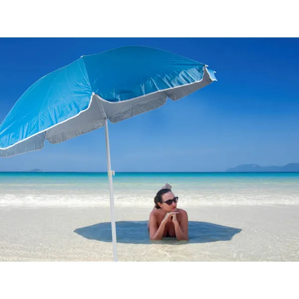 Összecsukható UV-szűrős kerti és strand napernyő, 210 cm, dönthető