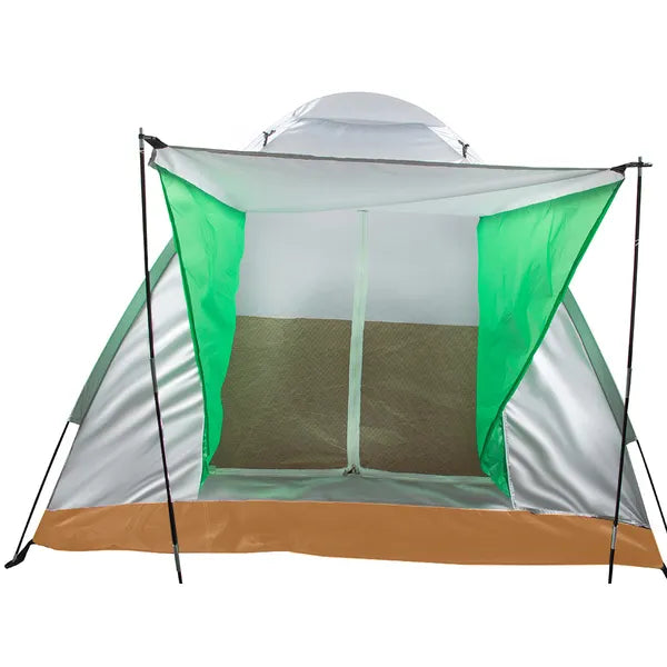 4 személyes vízálló iglu kemping sátor, 200×200 cm, szúnyoghálós