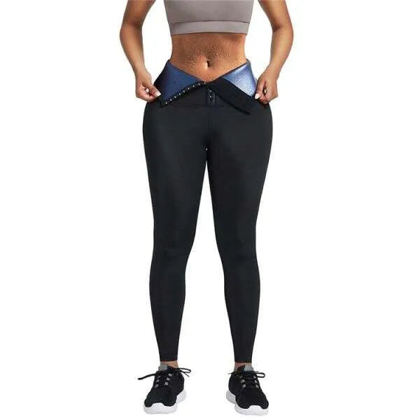 Szauna hatású edző leggings - eu xl