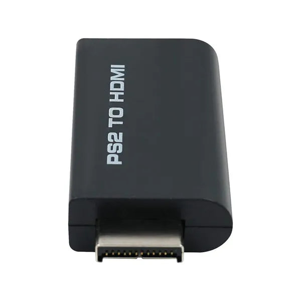 PS2-HDMI átalakító adapter 3,5 mm jack hangkimenettel, fekete