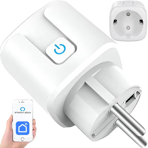 Okos WiFi konnektor fogyasztásmérővel, 16A/3680W, Smart Life
