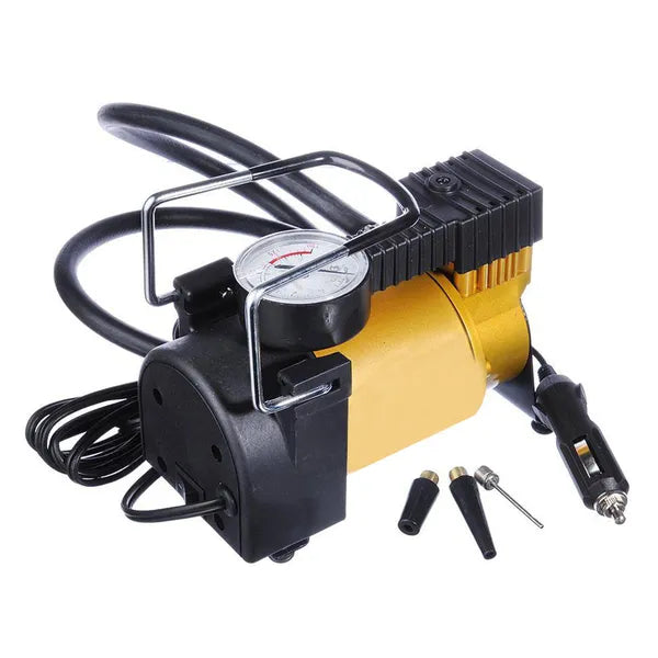 Autós kompresszor 12 V, 150 PSI/10 bar, szivargyújtós