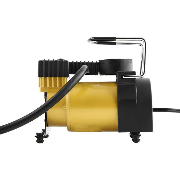 Autós kompresszor 12 V, 150 PSI/10 bar, szivargyújtós