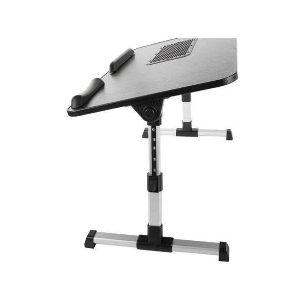 Összecsukható laptopasztal USB-s hűtőventilátorral, állítható 53×30 cm