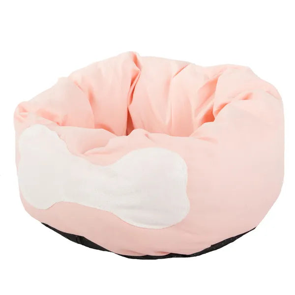 Puha, kör alakú kutya-macska fekhely, 32 cm, magas peremmel