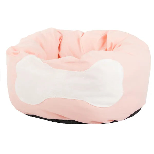 Puha, kör alakú kutya-macska fekhely, 32 cm, magas peremmel