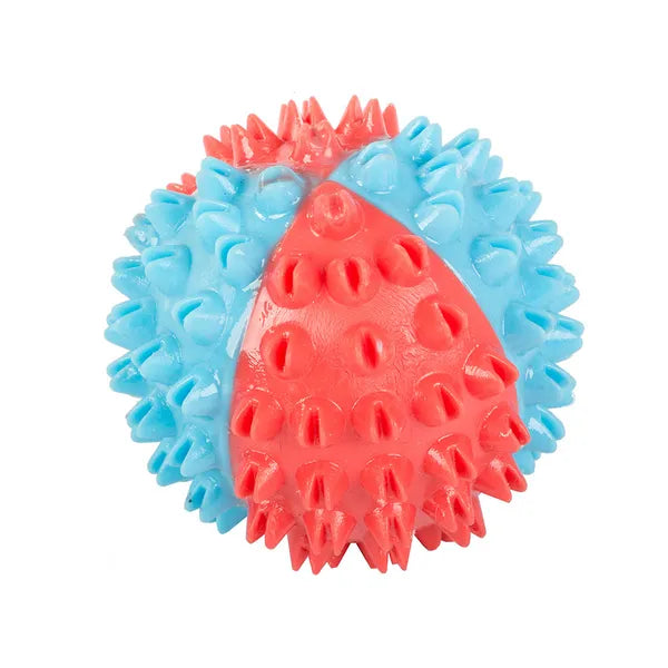 Szilikon jutalomfalat-labda kutyáknak, fogtisztító, 7 cm