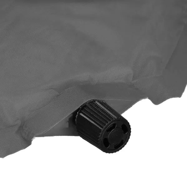 Önfelfújó kemping matrac, szürke, 180×50×2,5 cm, 1 kg, hordtáskában