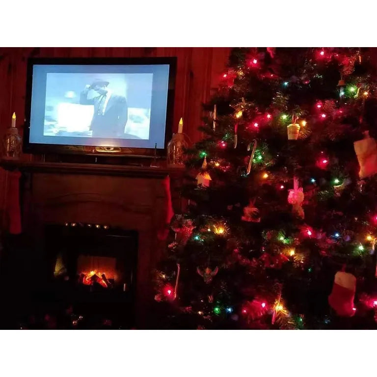 Kandalló LED Lámpa Mozgó Lángutánzattal