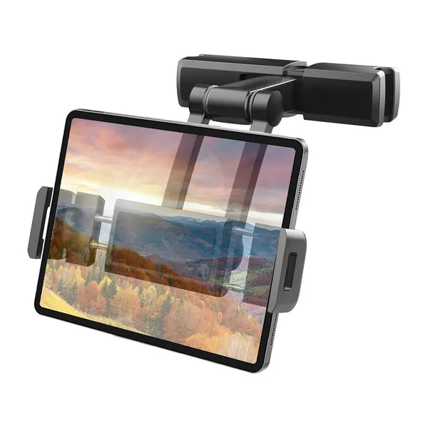 Autós fejtámlára szerelhető univerzális tablet- és mobiltartó, 11,5–20,5 cm