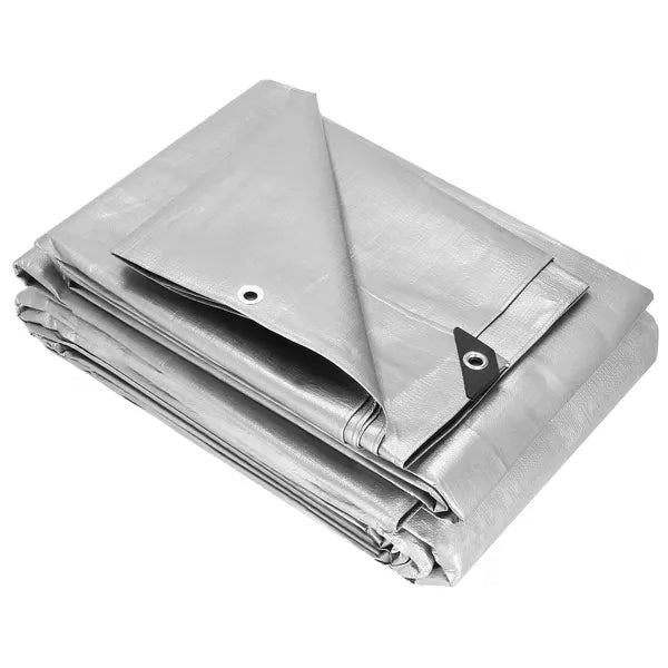 Springos takaróponyva 6x8m szürke 210gsm vízálló uv védelemmel