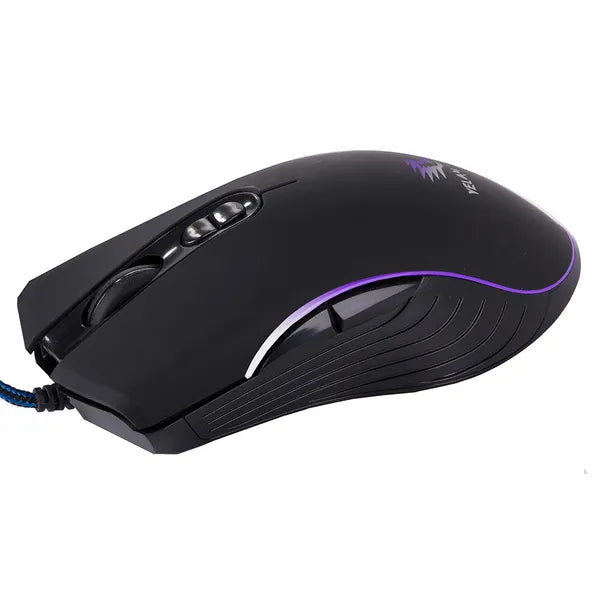 Vezetékes RGB gaming optikai egér 6000 DPI-ig, USB, laptop/PC