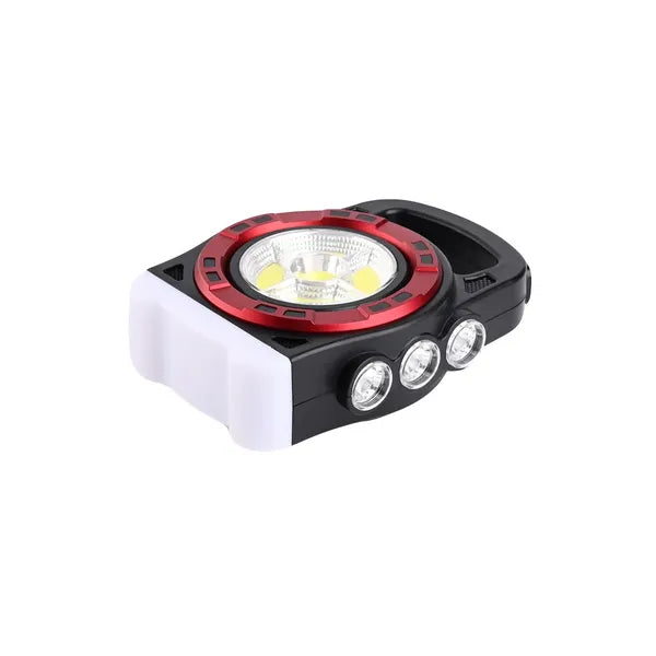 Napelemes, újratölthető LED zseblámpa powerbank funkcióval, 20 W, IP44