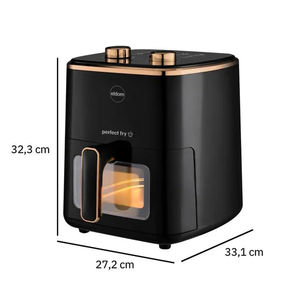 Eldom FR40 forrólevegős fritőz 5 l 1500 W 9 program