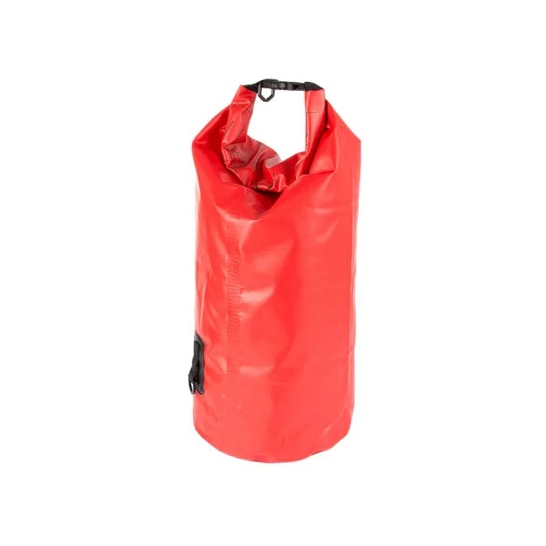 Piros 15 L vízálló roll-top túrazsák kajakozáshoz és kiránduláshoz