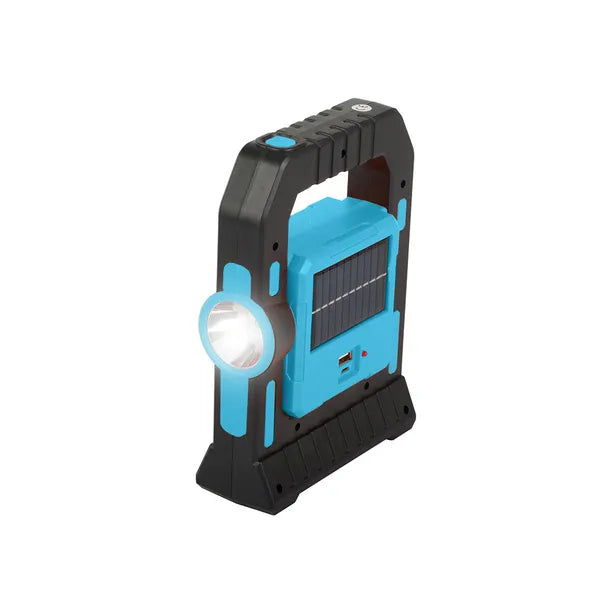 LED napelemes kemping lámpa 37 COB, powerbank, USB-töltés
