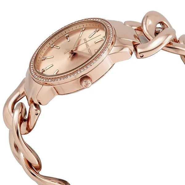 Michael Kors Lady Nini MK3236 női karóra, rozéarany nemesacél, WR50
