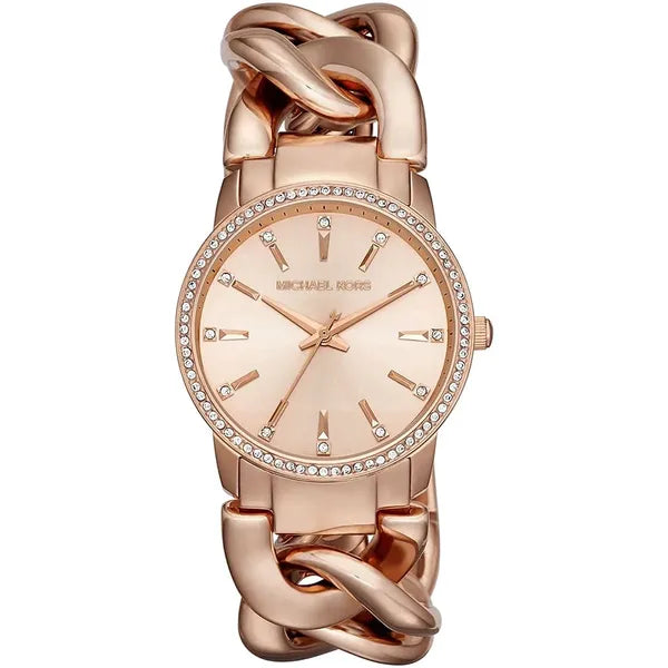 Michael Kors Lady Nini MK3236 női karóra, rozéarany nemesacél, WR50