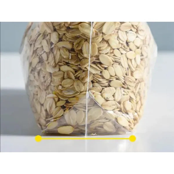 Visszazárható, fagyasztható ZIP tasak élelmiszerhez, 1200 ml, 15 db