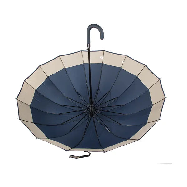 Automata XXL nagyméretű elegáns golfesernyő, 16 borda, csúszásgátló fogantyú