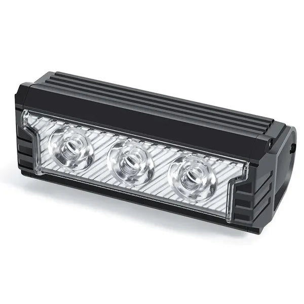 USB-tölthető első-hátsó LED kerékpárlámpa szett, 2500 lm, 3600 mAh