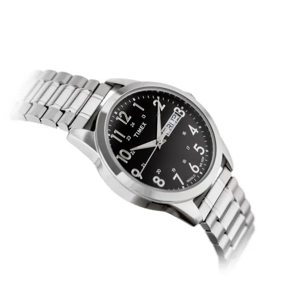 Timex South Street Sport férfi karóra, acélszíj + bőrszíj, 40 mm, WR30