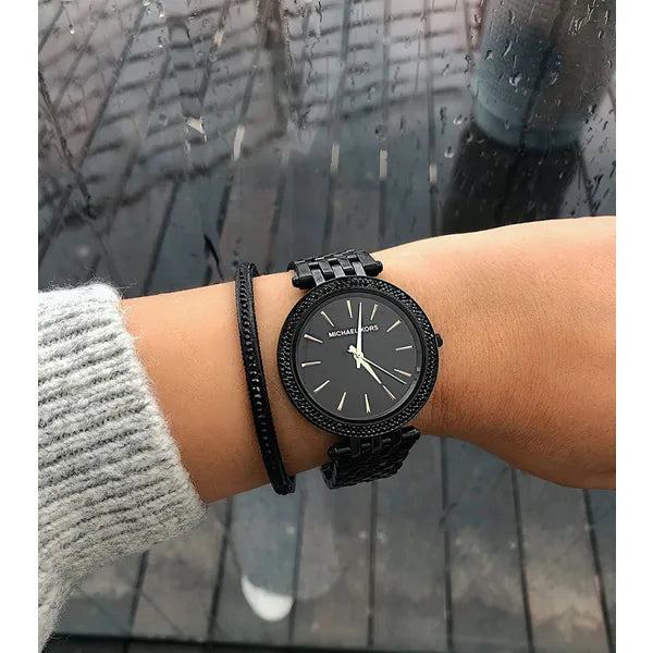 Michael Kors Darci MK3337 női karóra, fekete/arany, rozsdamentes, WR50