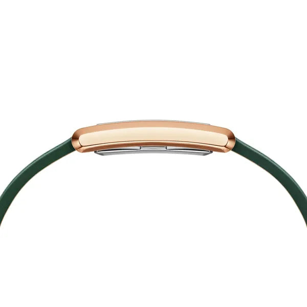 Daniel Wellington Bound Crocodile női karóra zöld bőrszíjjal, 22 mm