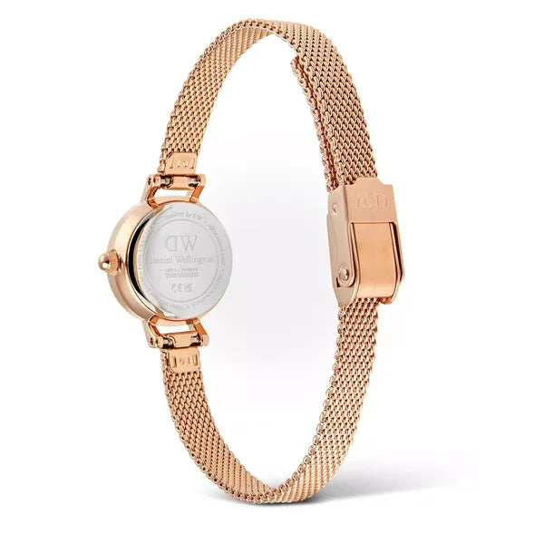 Daniel Wellington női karóra, Petite Mini 19 mm, rozéarany acél