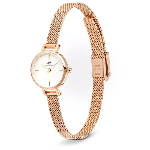 Daniel Wellington női karóra, Petite Mini 19 mm, rozéarany acél