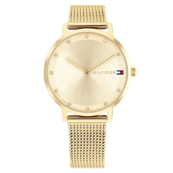Tommy Hilfiger Pippa 1782728 női karóra, arany nemesacél, 35 mm