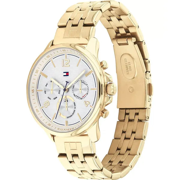 Tommy Hilfiger Harper 1782223 női arany nemesacél karóra, 38 mm