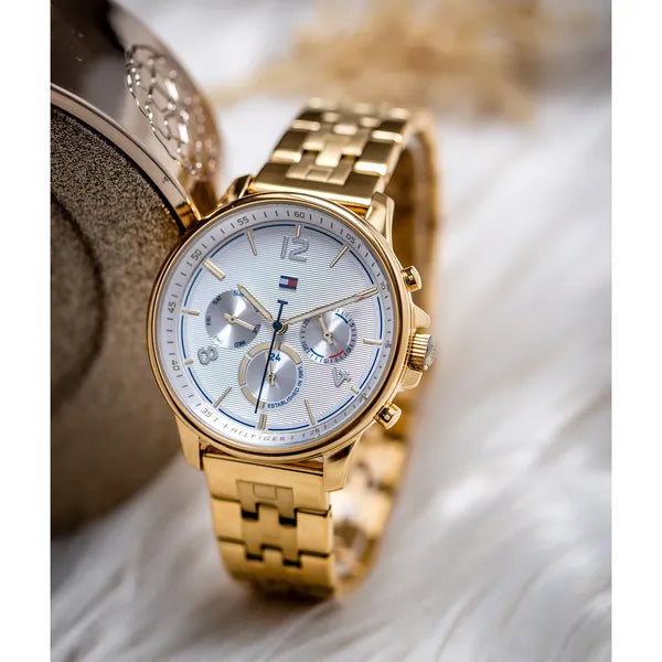 Tommy Hilfiger Harper 1782223 női arany nemesacél karóra, 38 mm