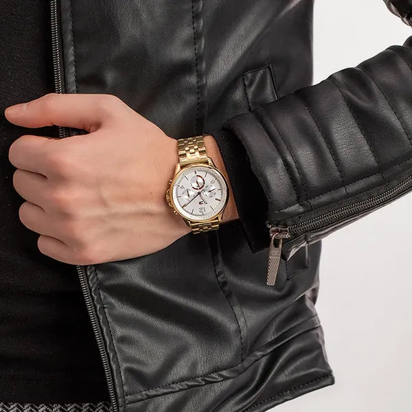 Tommy Hilfiger Harper 1782223 női arany nemesacél karóra, 38 mm