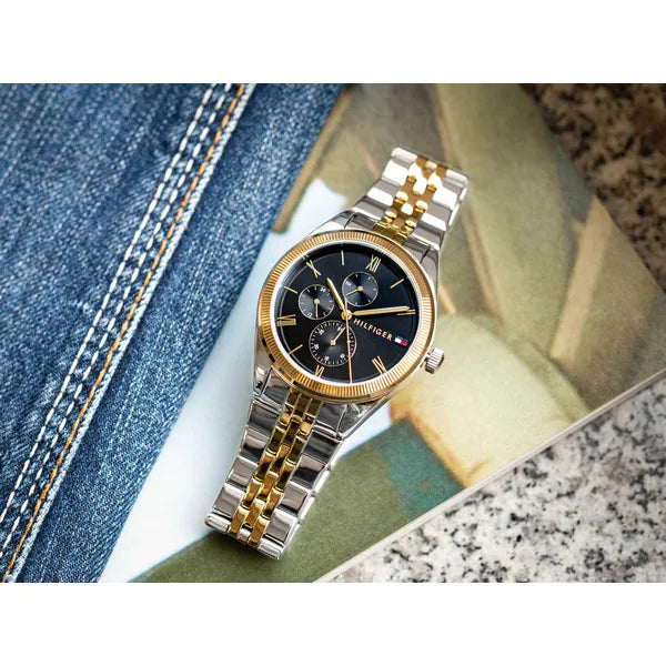 Női karóra Tommy Hilfiger 1782591 Monica, két tónusú acél, 38 mm, WR30