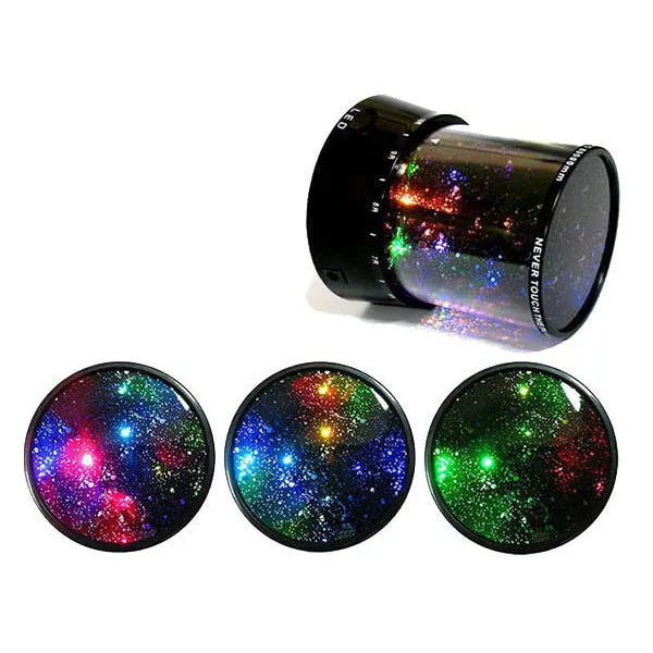 Csillagvetítő éjszakai fény, Star Master, USB/AA, 108×108×117 mm