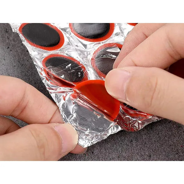 Kerékpár belső javító készlet 10db ragasztóval